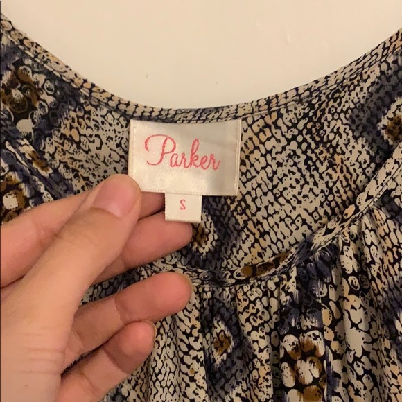 Parker Snakeprint Tunic Top - Picture 4 of 5